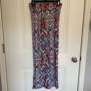 Soft flowy printed pants